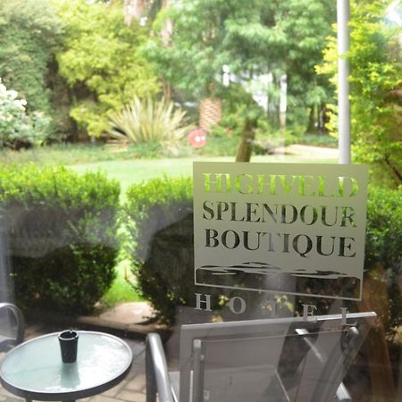 Highveld Splendour Boutique Bed And Breakfast 埃尔默洛 外观 照片